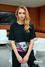 T-shirt oversize The future is worth the fight (1)