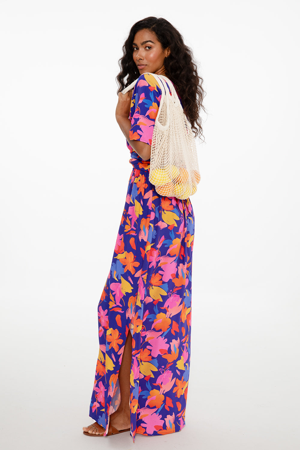 Sukienka dwustronna Floral Heat
