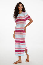 Sukienka crochet Retro Resort