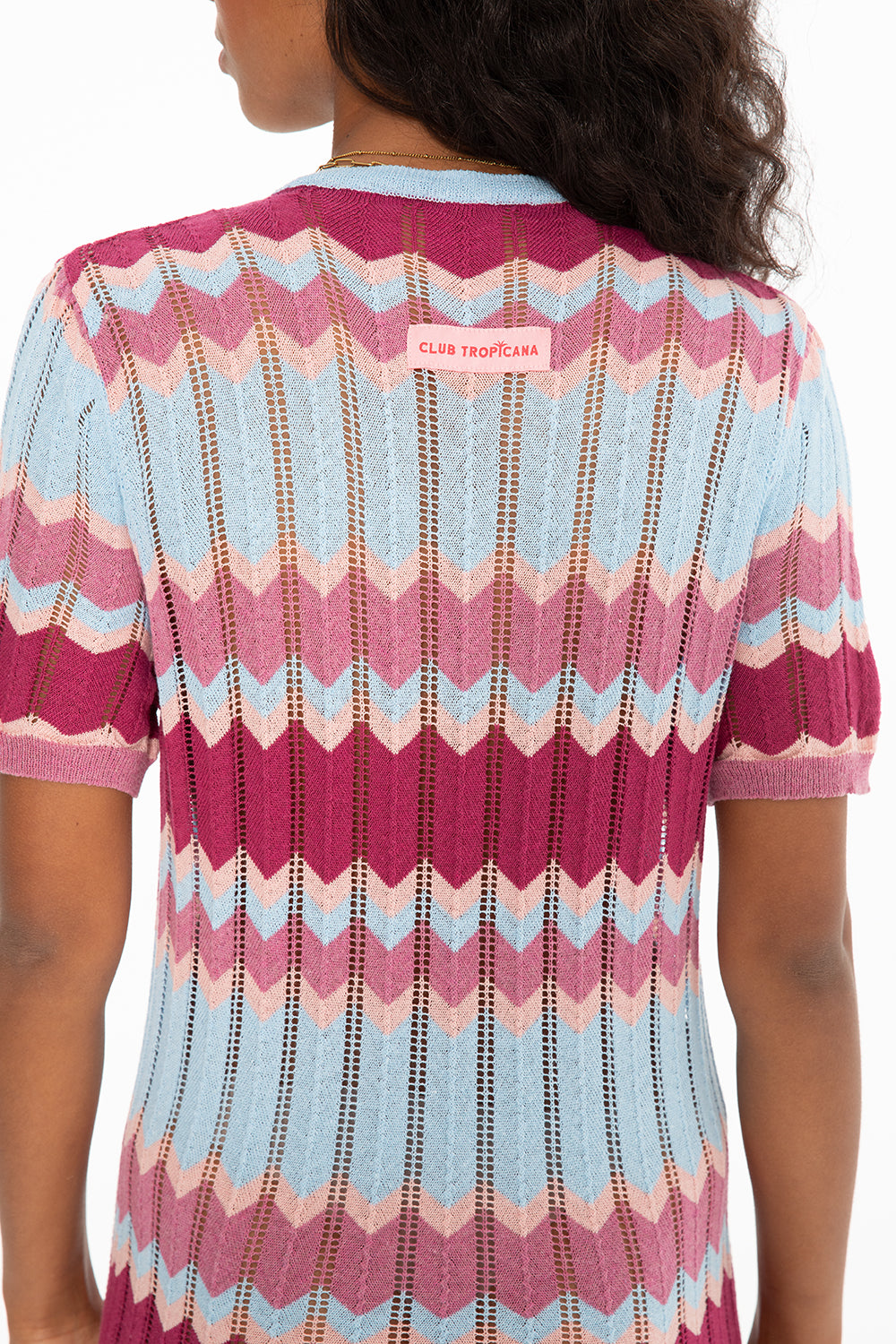 Sukienka crochet Retro Resort