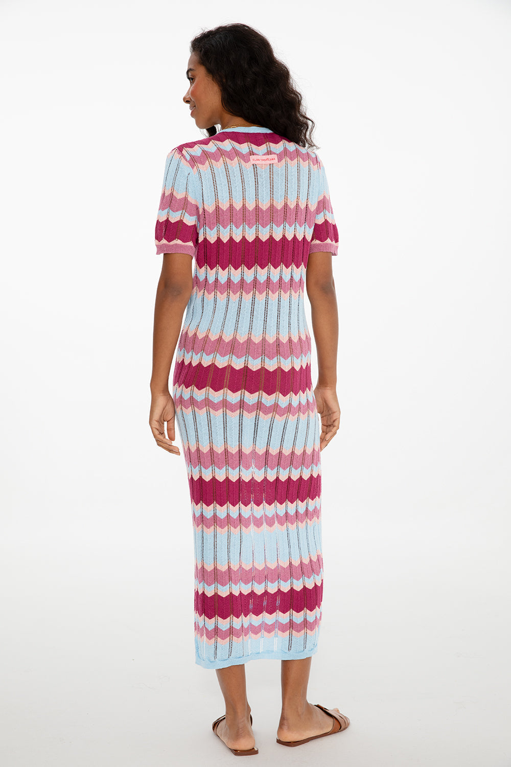 Sukienka crochet Retro Resort