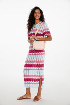 Sukienka crochet Retro Resort