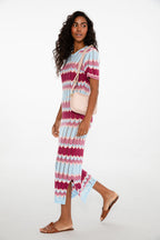 Sukienka crochet Retro Resort
