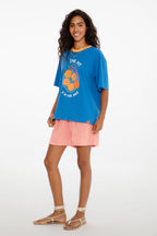 T-shirt Orange Joy