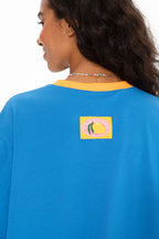 T-shirt Orange Joy