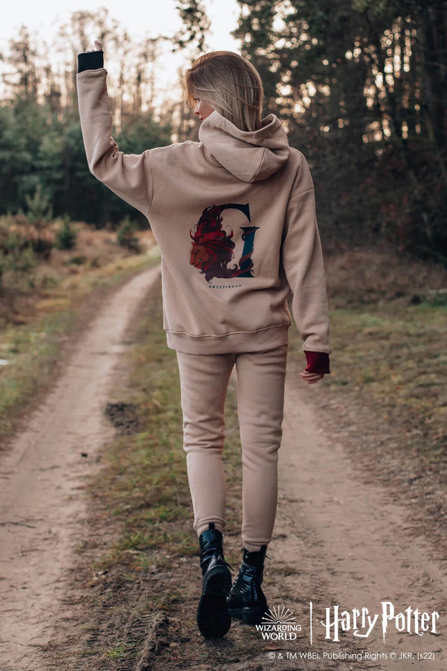 Bluza z kapturem Gryffindor
