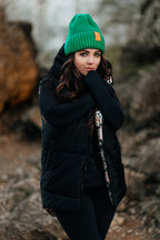Czapka Puffy Emerald