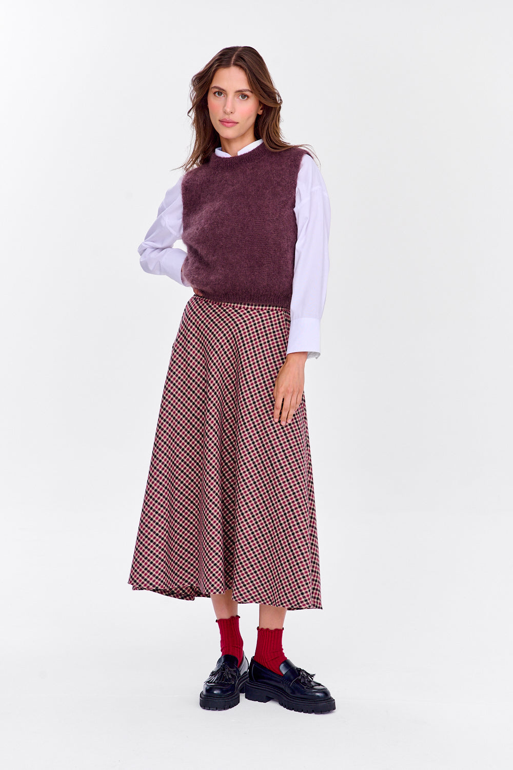 Spódnica flanelowa Sunday Crush