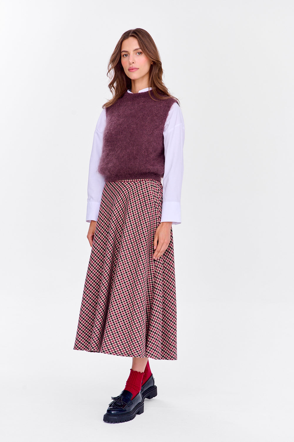 Spódnica flanelowa Sunday Crush