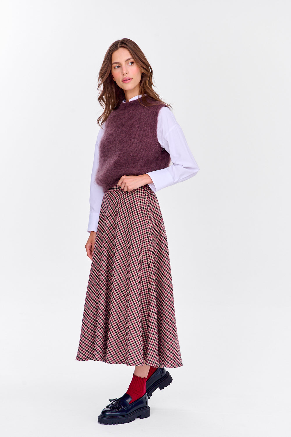 Spódnica flanelowa Sunday Crush