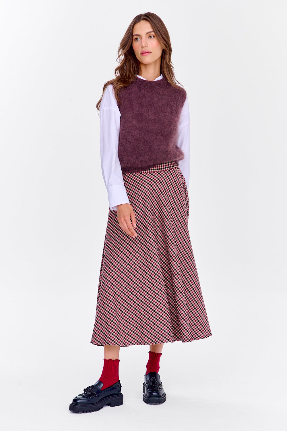 Spódnica flanelowa Sunday Crush