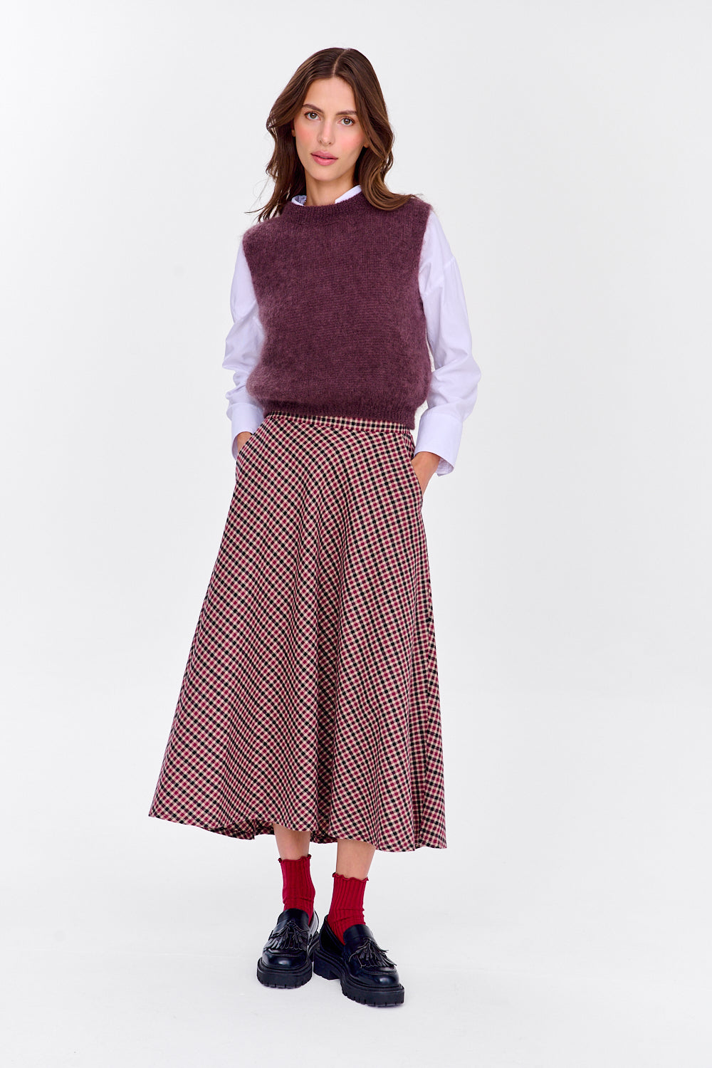 Spódnica flanelowa Sunday Crush