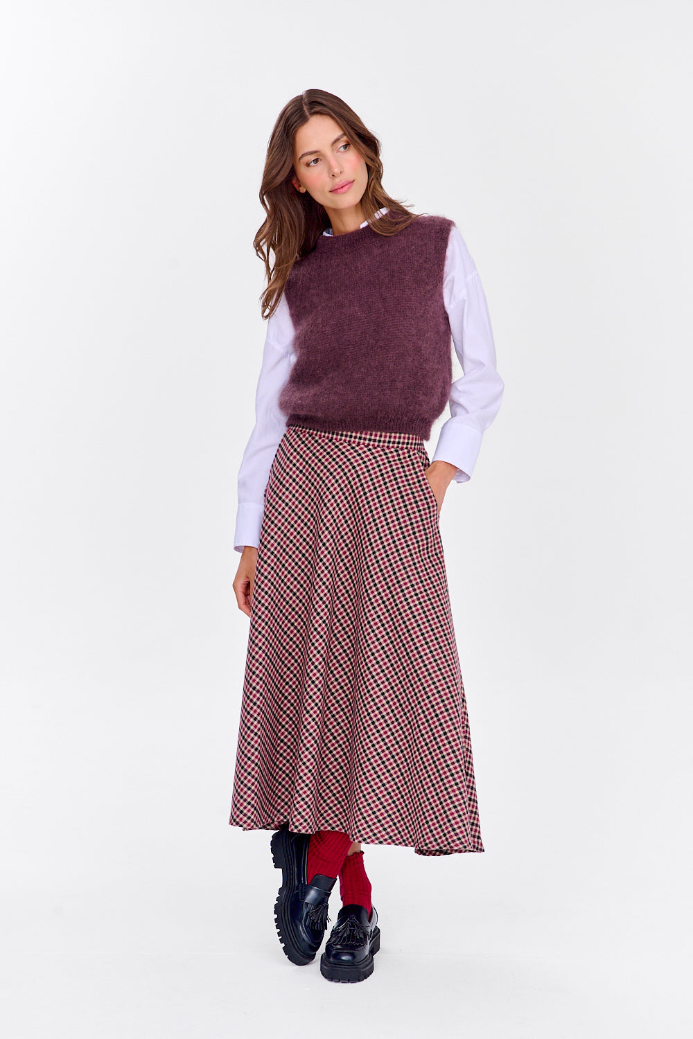 Spódnica flanelowa Sunday Crush