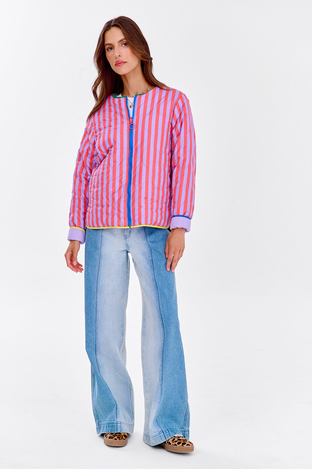 Kurtka dwustronna Poppy Lavender Dream