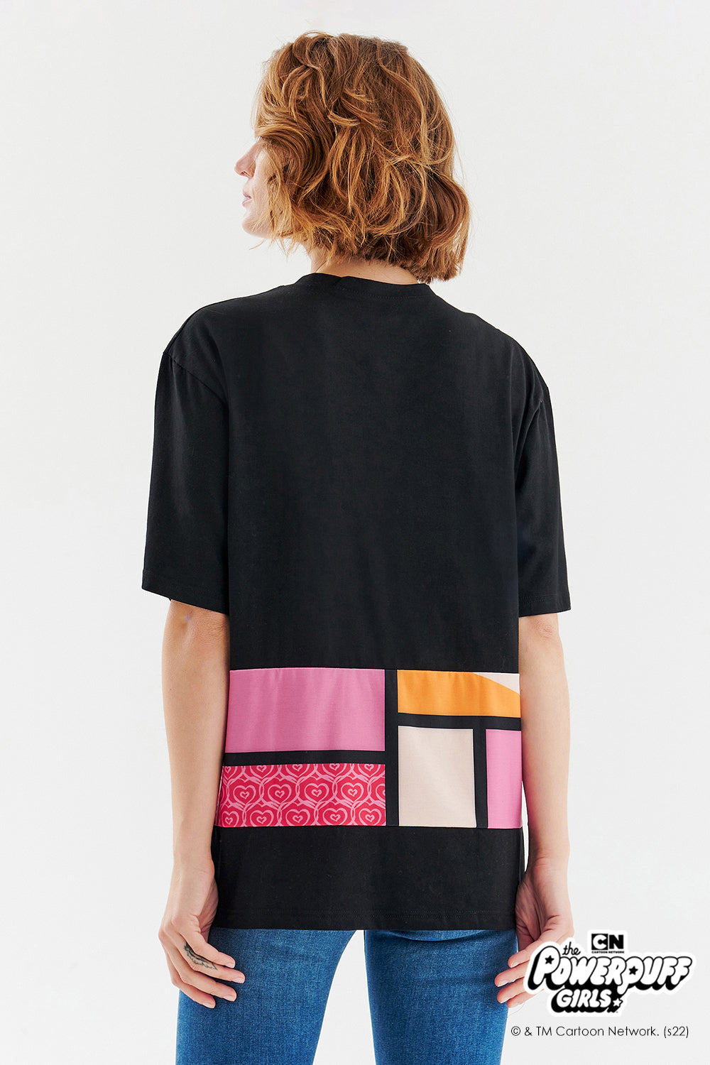 T-shirt Powerpuff Girls Black