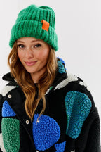 Czapka Puffy Emerald