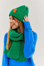 Czapka Puffy Emerald