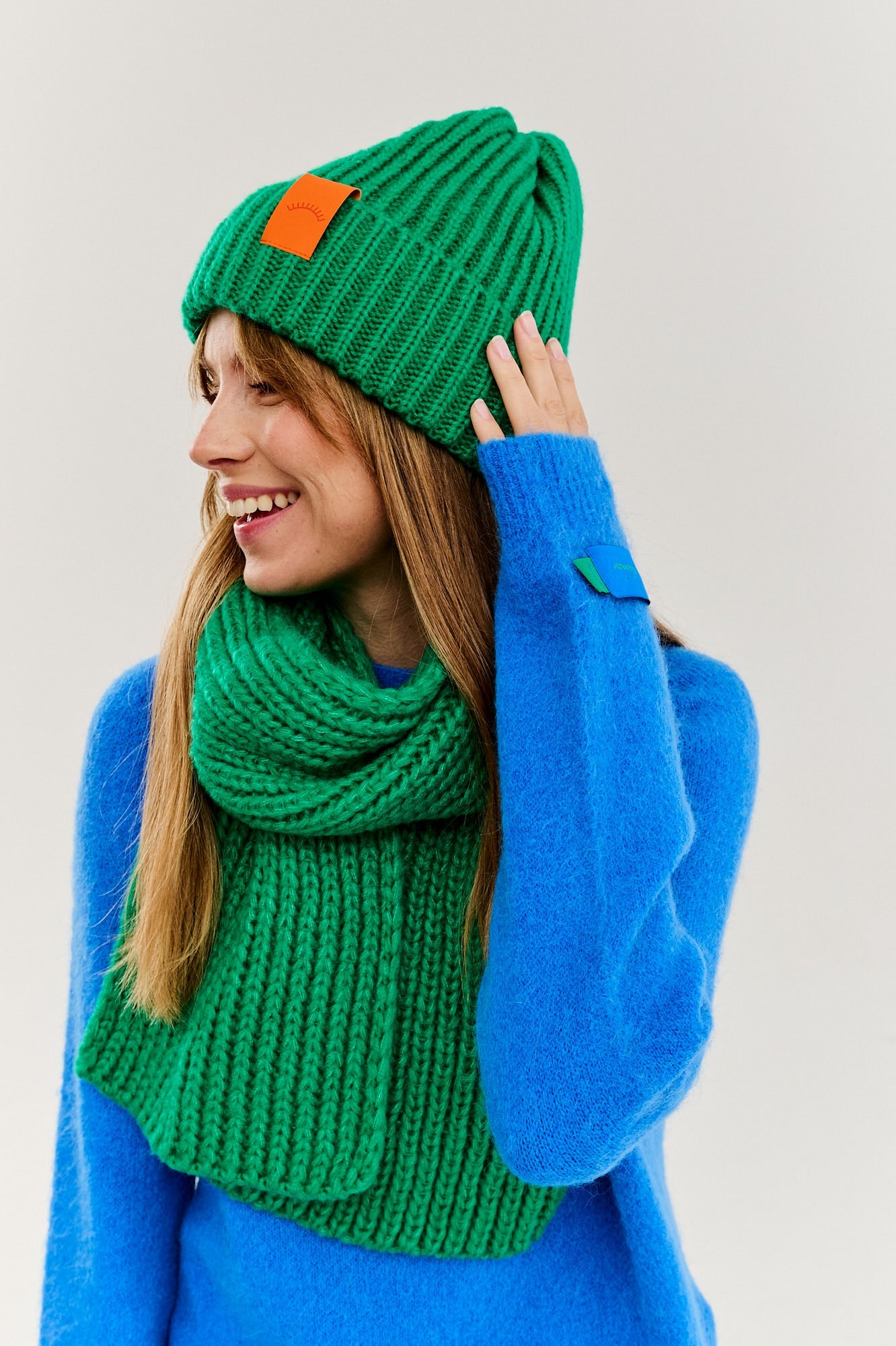 Czapka Puffy Emerald