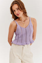 Top crochet Lavender Mirage