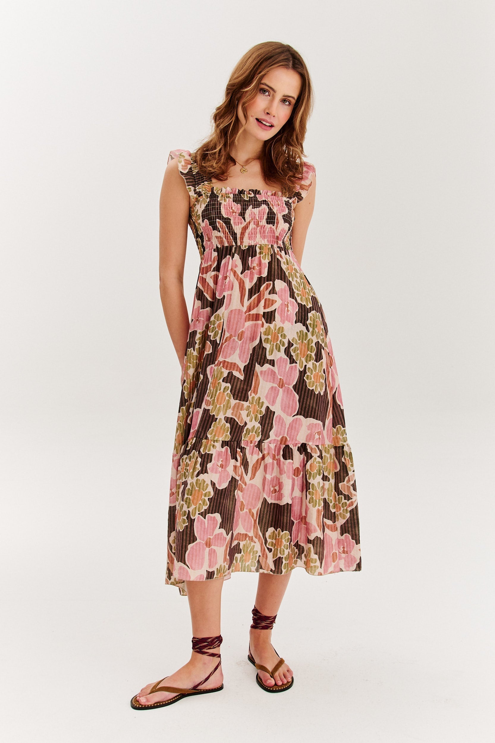 Sukienka midi Vintage Paloma