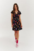 Sukienka dwustronna mini Chameleon Burning Love