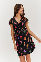 Sukienka dwustronna mini Chameleon Burning Love
