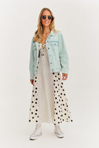 Sukienka maxi na ramiączkach Summer Dots