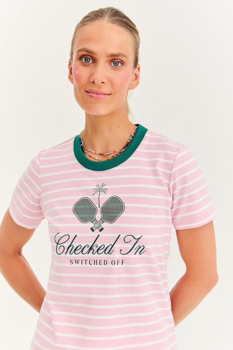 T-shirt Checked In