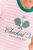 T-shirt Checked In