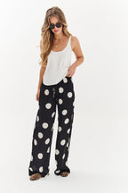 Szerokie spodnie Lucky Dots
