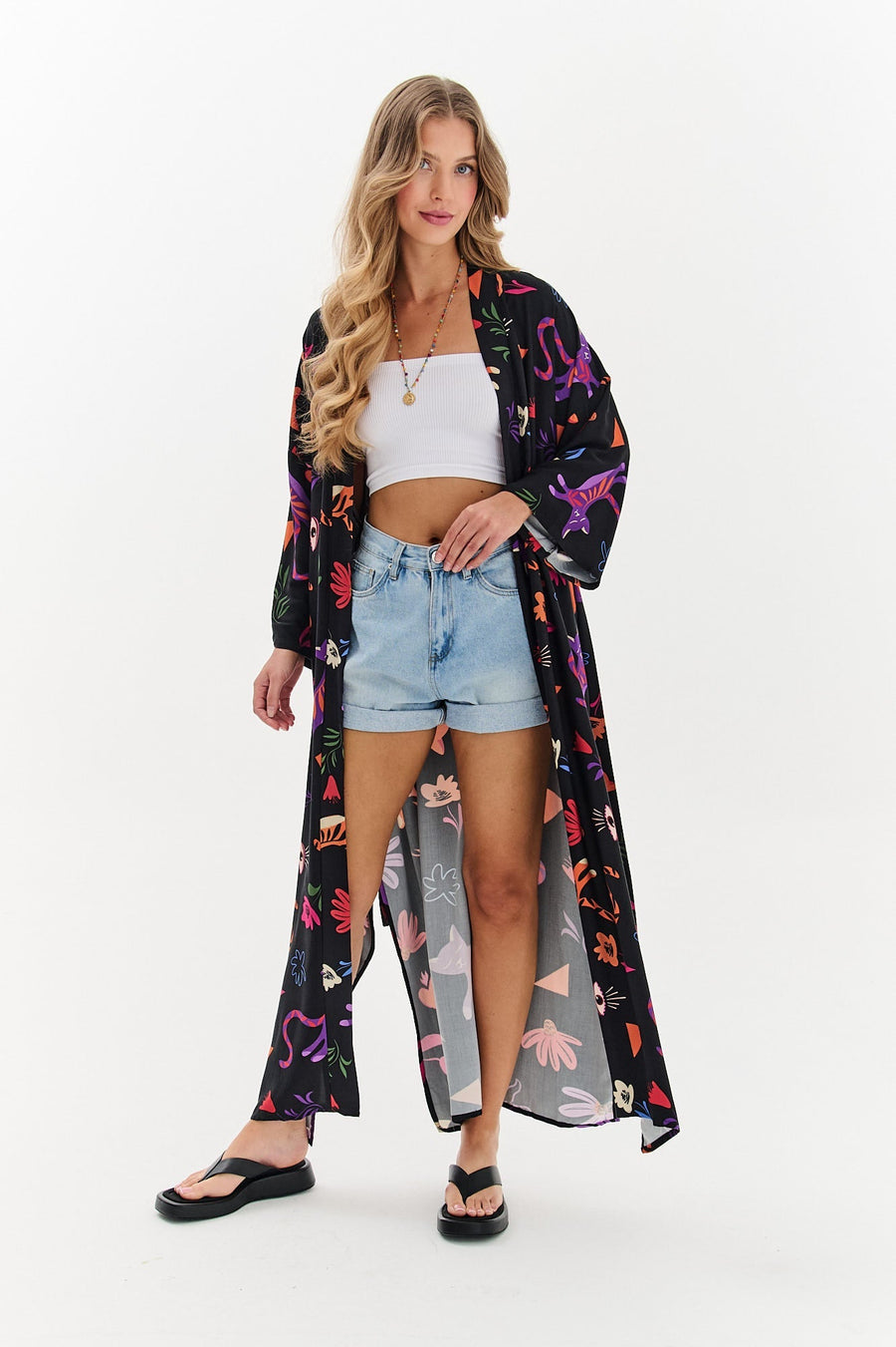 Kimono Moon Kitty