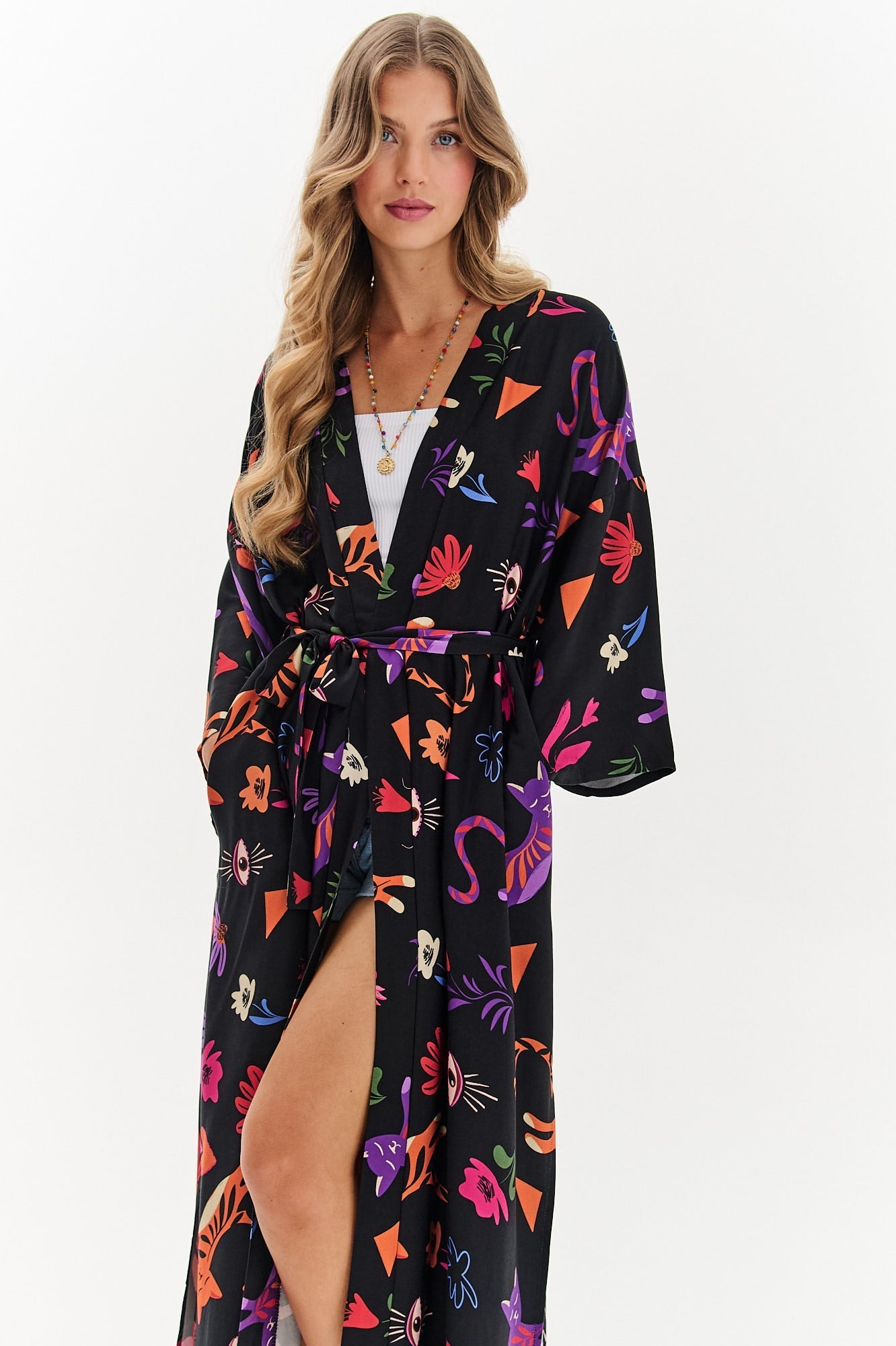 Kimono Moon Kitty
