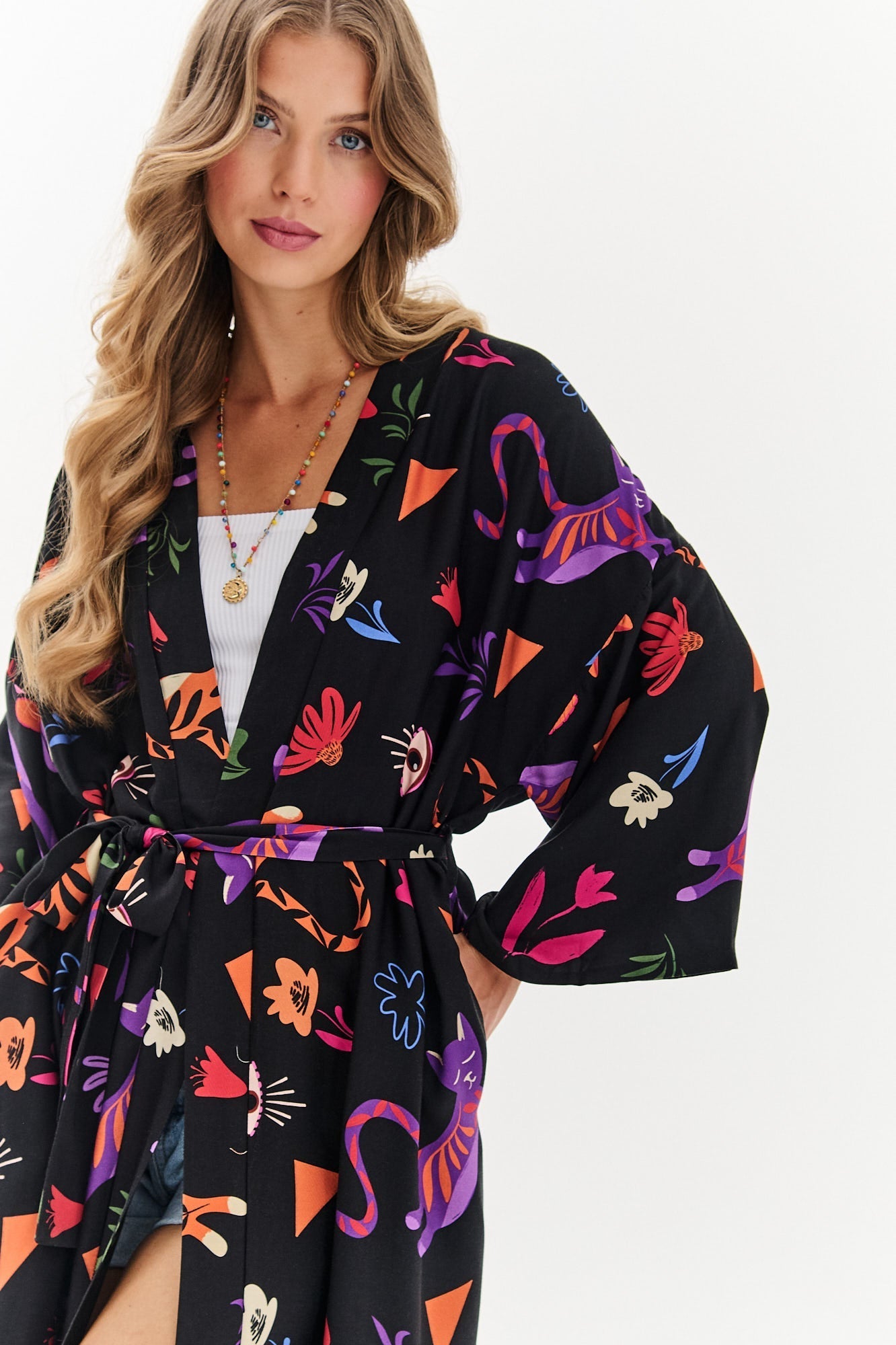 Kimono Moon Kitty