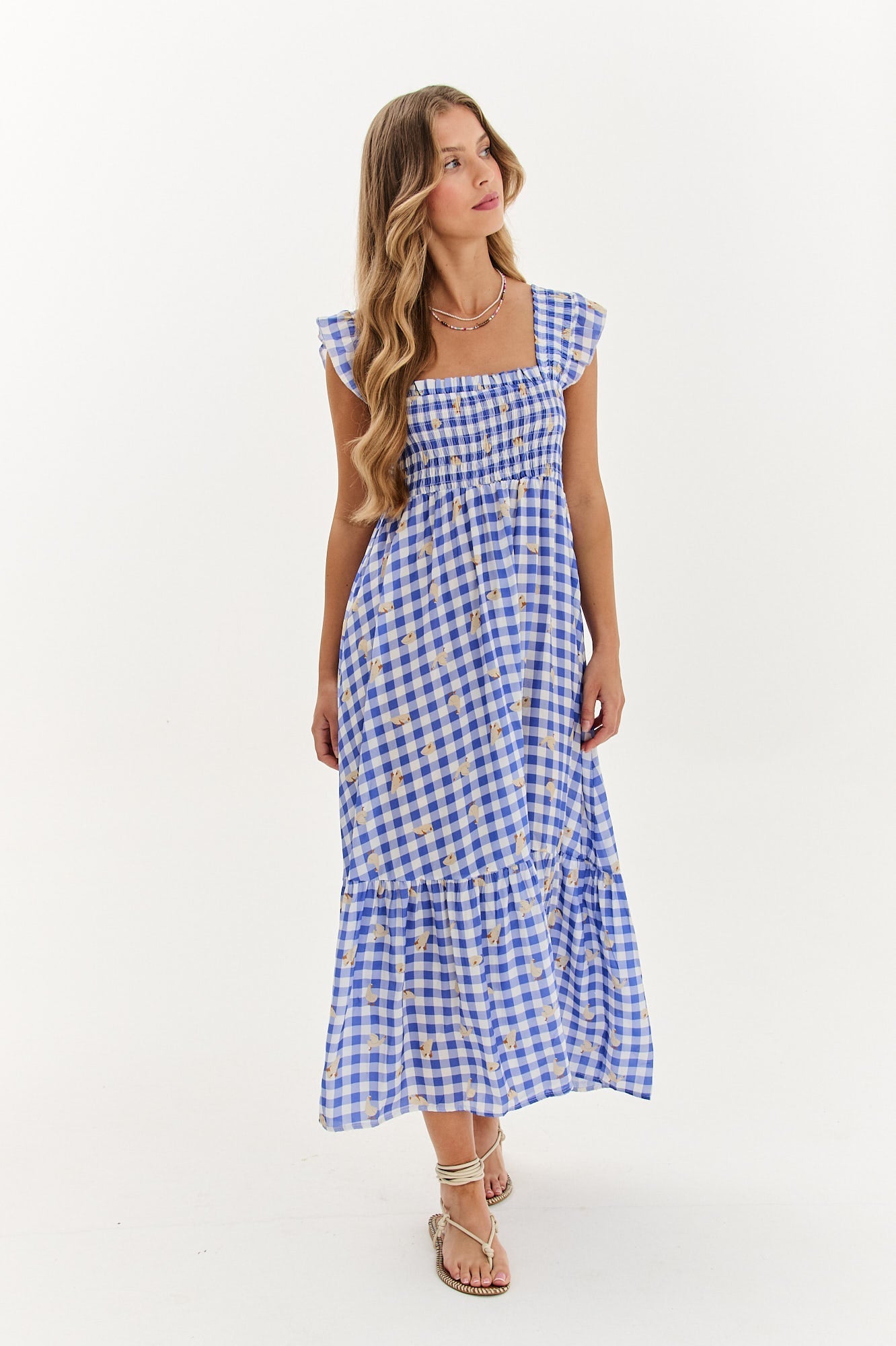 Sukienka midi Madame Goose