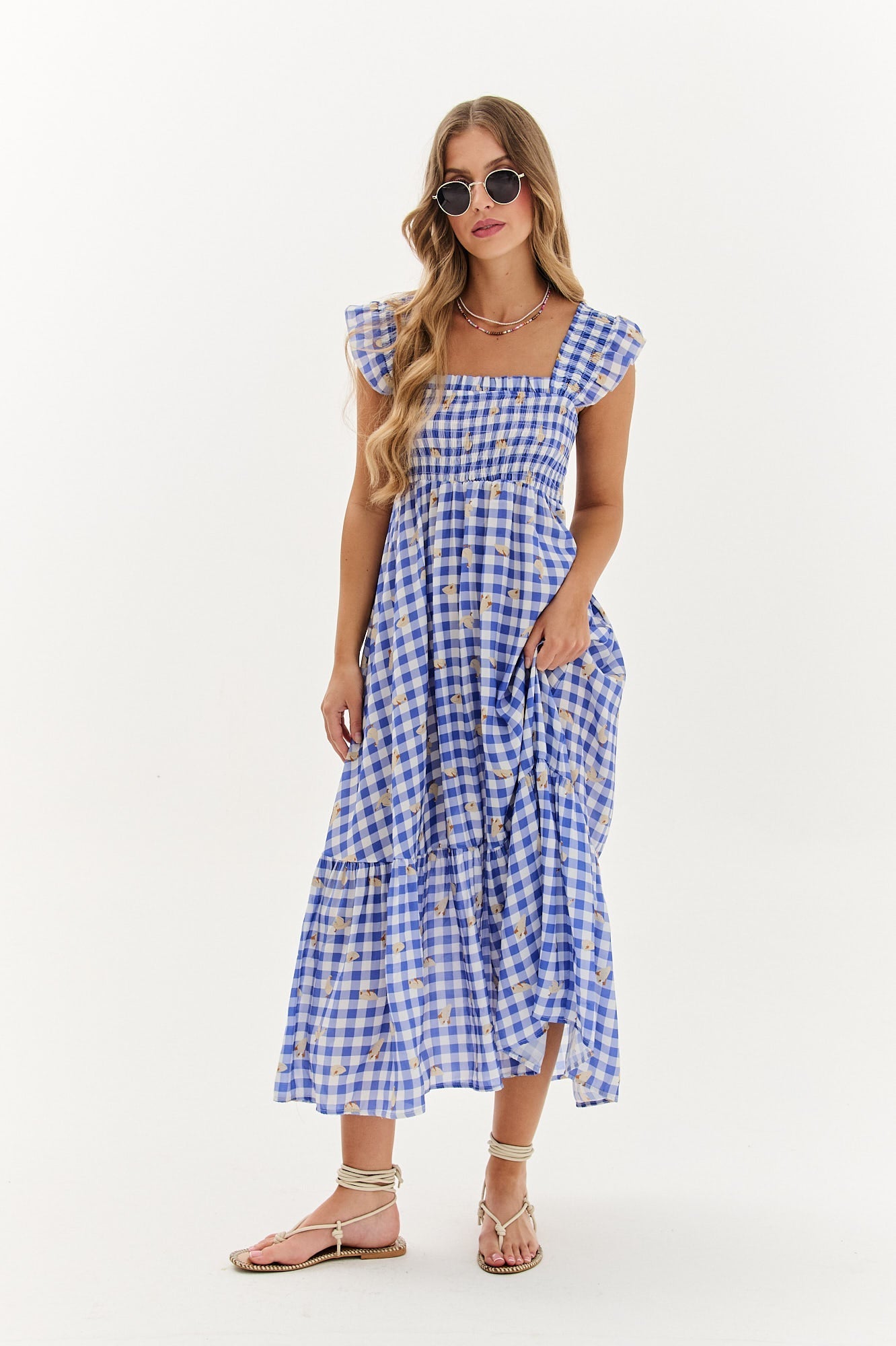 Sukienka midi Madame Goose