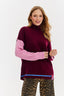 Wełniany sweter z golfem Rose Whisper