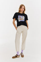 T-shirt Old Hello
