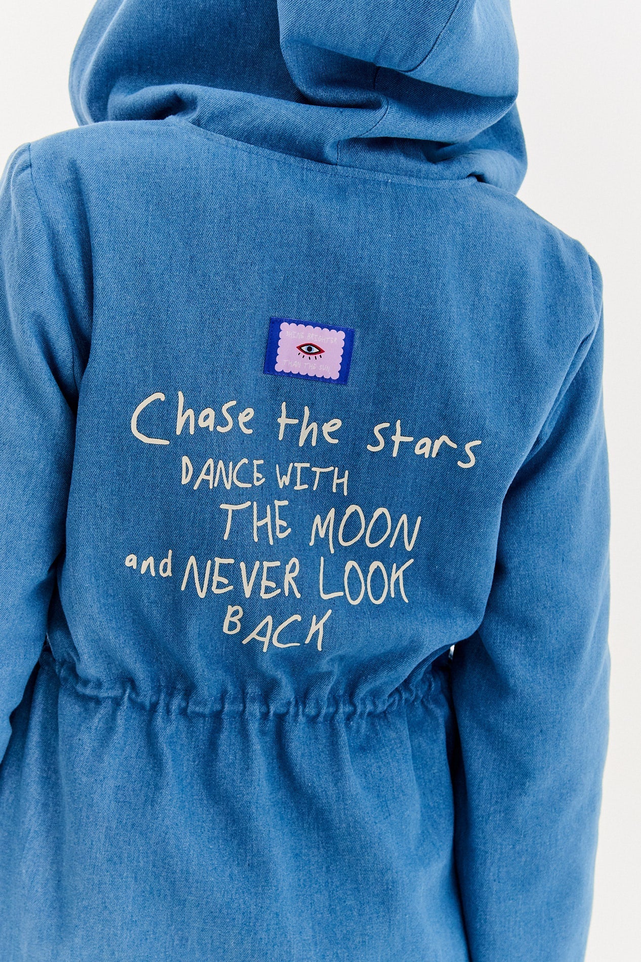 Parka dwustronna Moon Dots