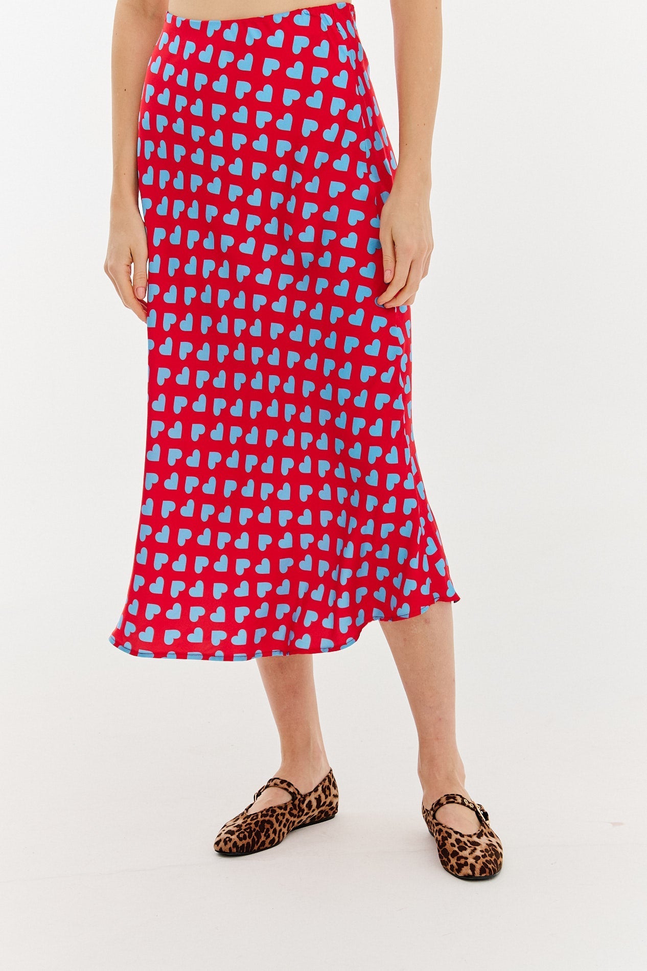 Spódnica midi Heartbreaker