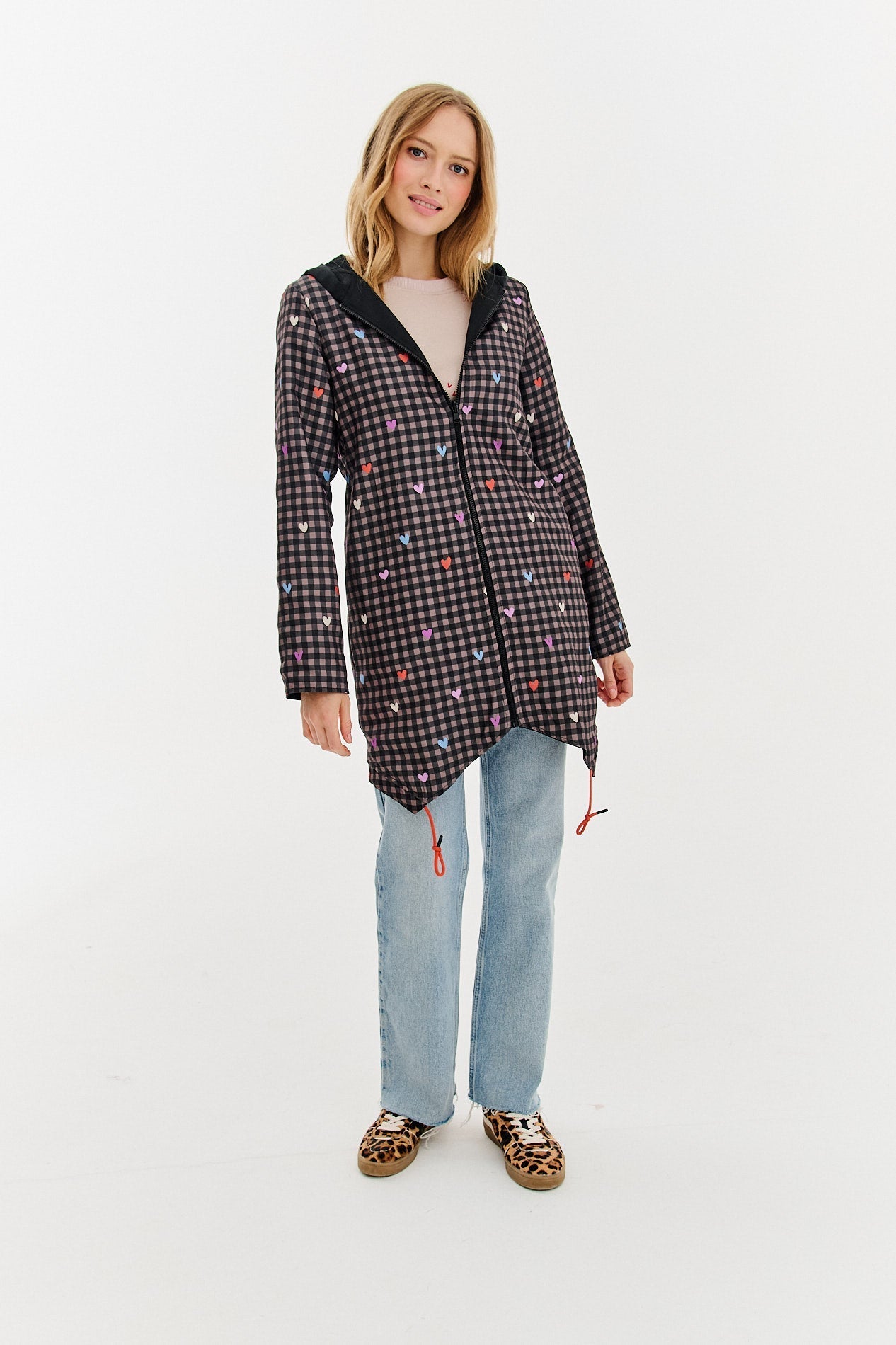 Parka dwustronna Pixel Love