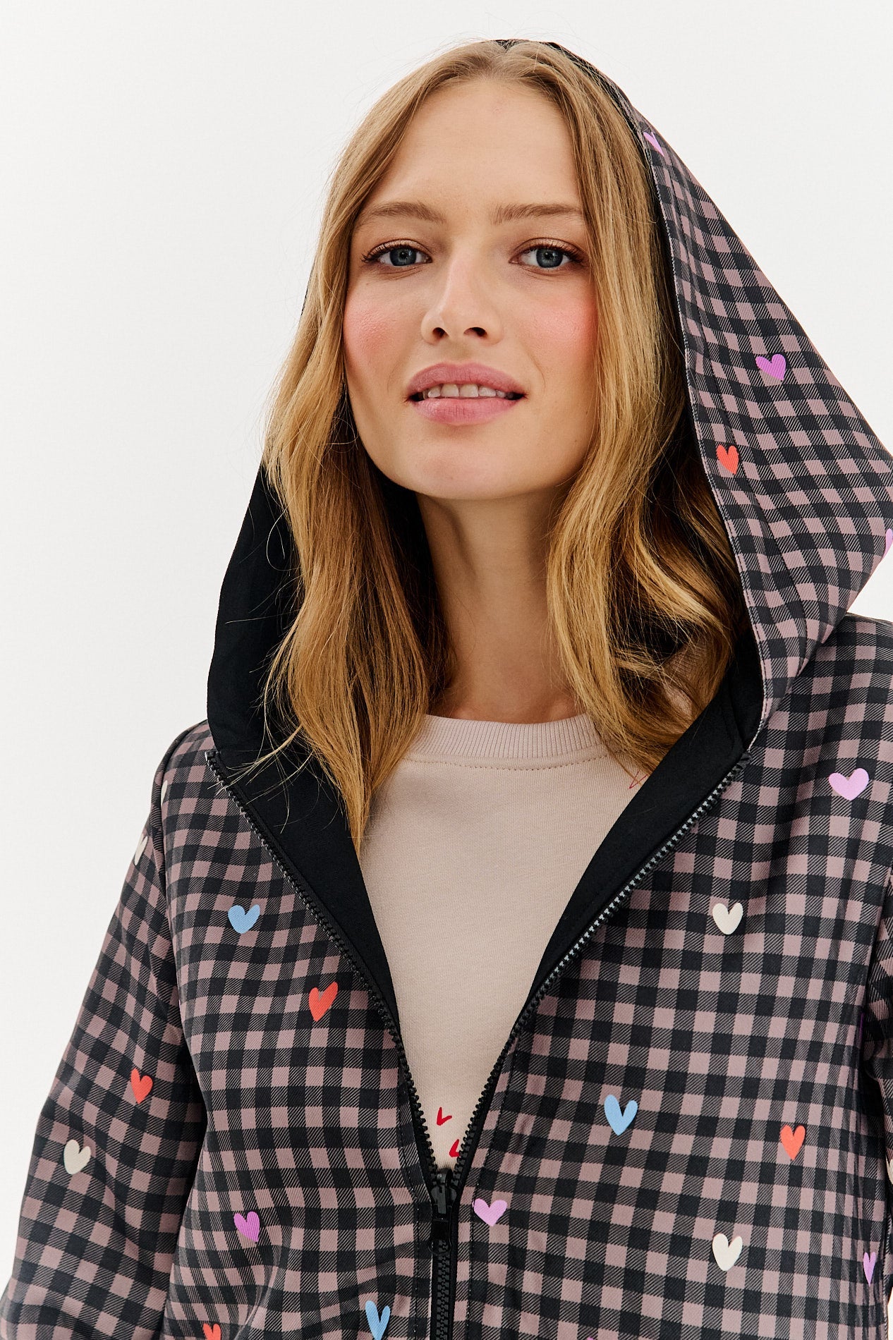 Parka dwustronna Pixel Love