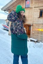 Czapka Puffy Emerald