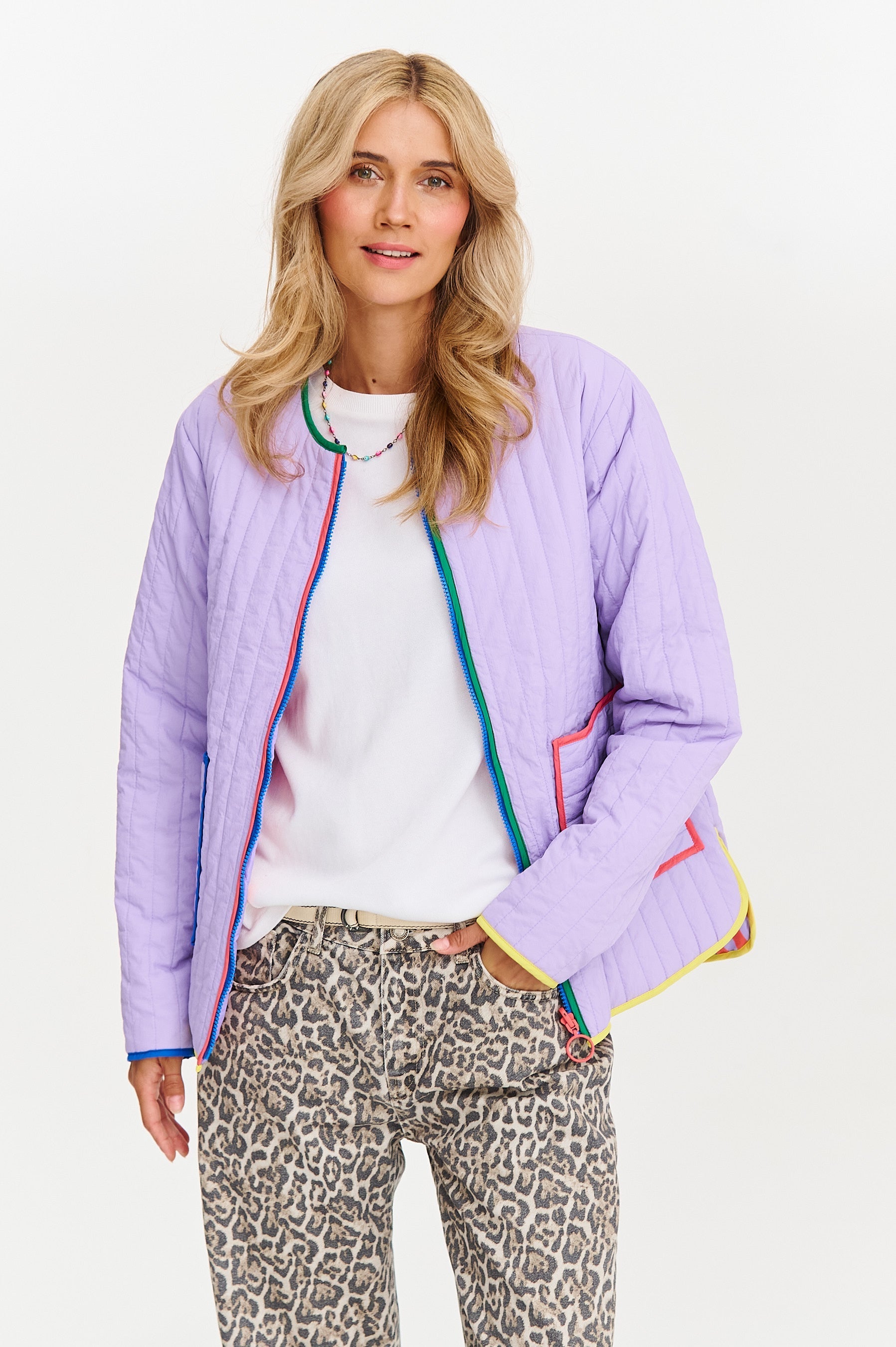 Kurtka dwustronna Poppy Lavender Dream
