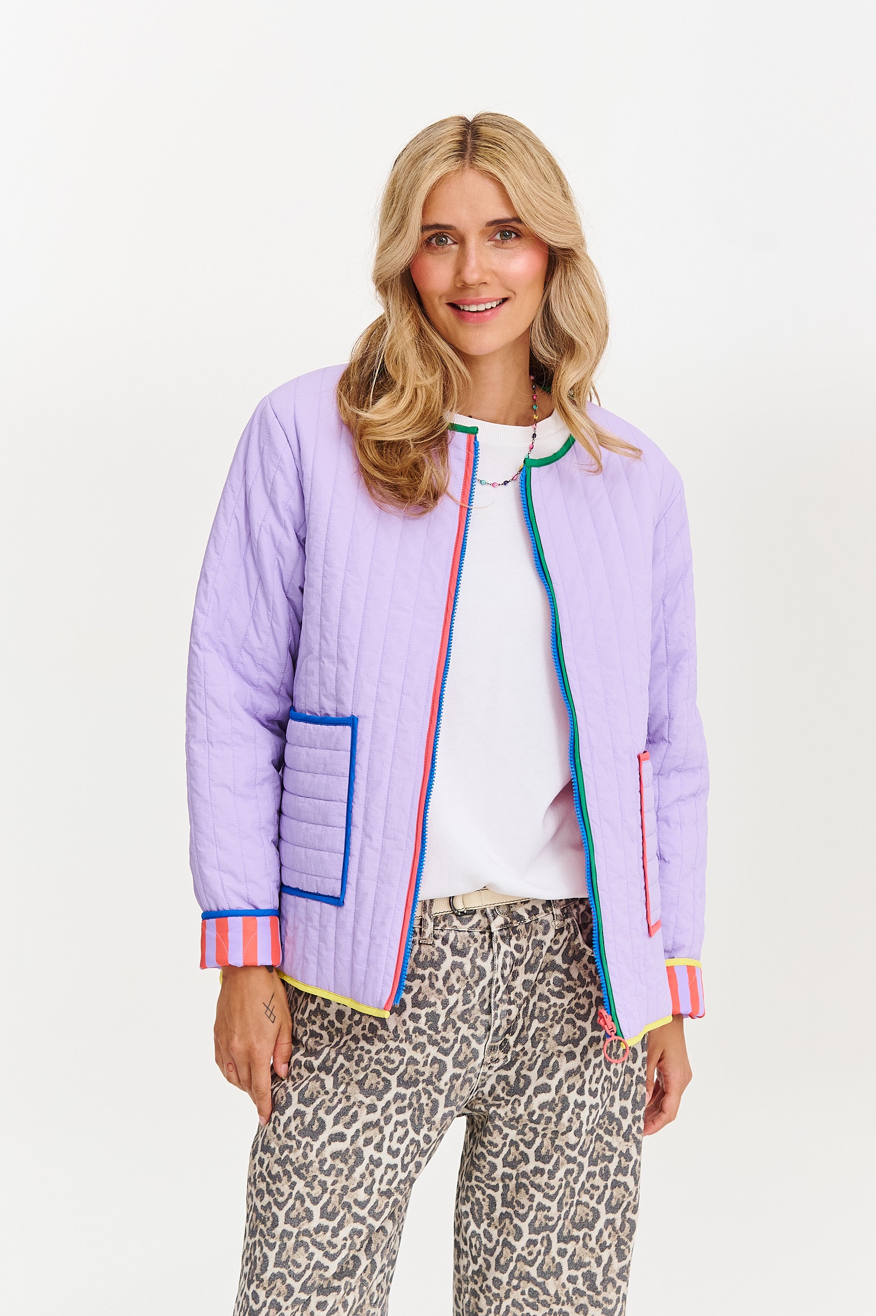 Kurtka dwustronna Poppy Lavender Dream