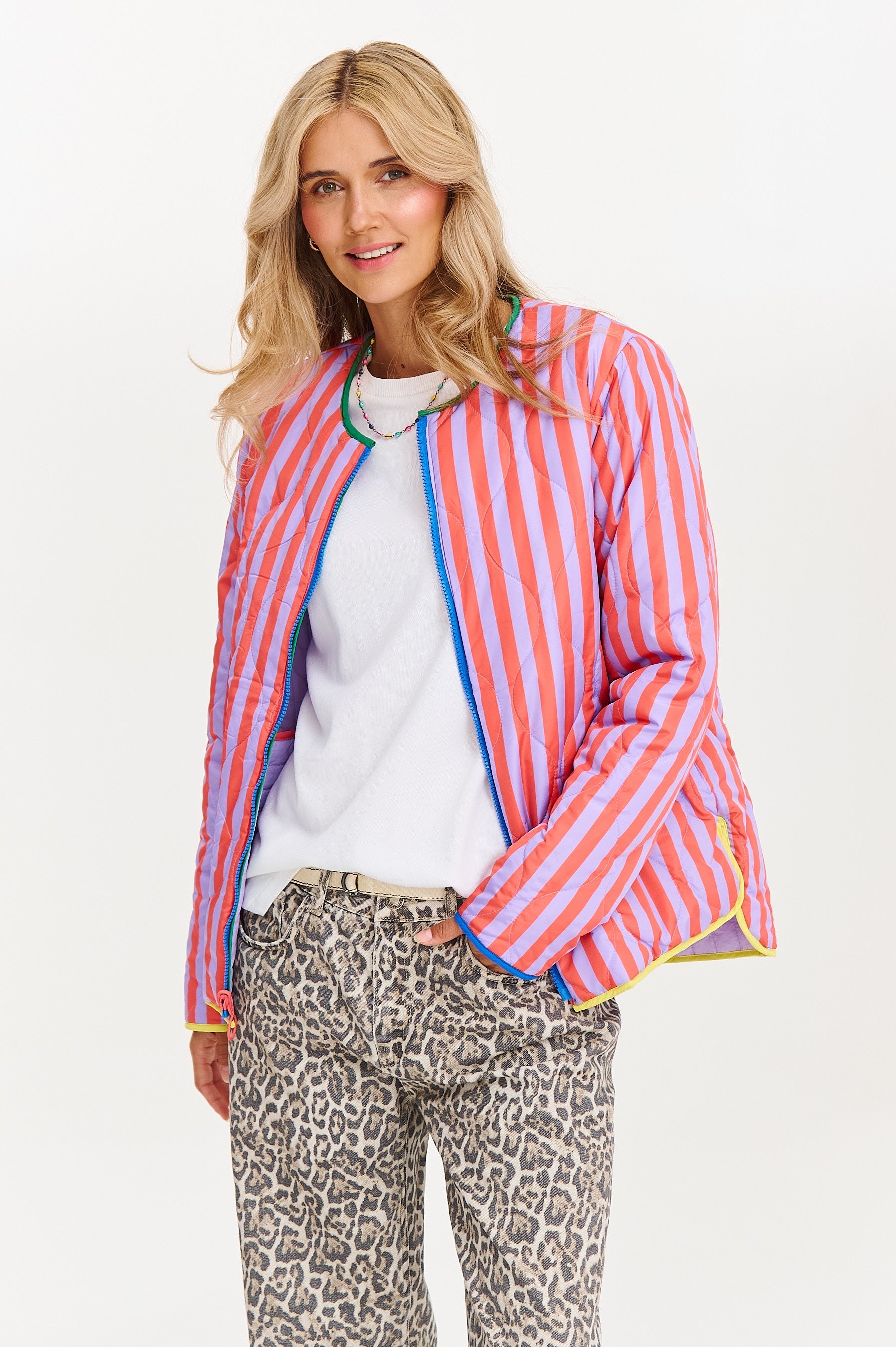 Kurtka dwustronna Poppy Lavender Dream
