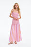 Multicolor stripe midi, packshot